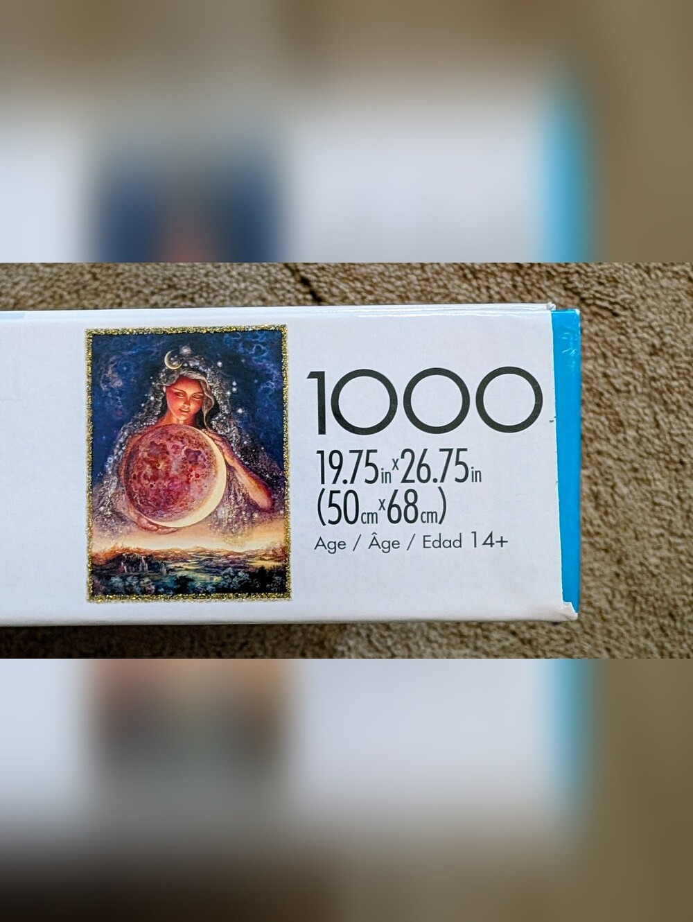 🧩ALL PUZZLES 2/$16🧩Moon Goddess 1000 Piece Jigsaw Puzzle by Josephine Wall - Picture 2 of 2